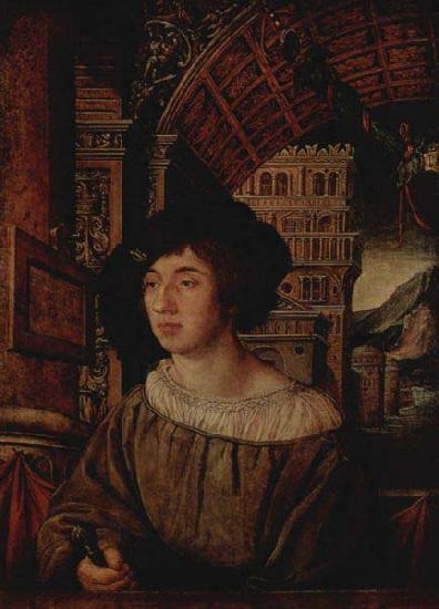 Ambrosius Holbein Portrait of a Young Man, oil painting picture